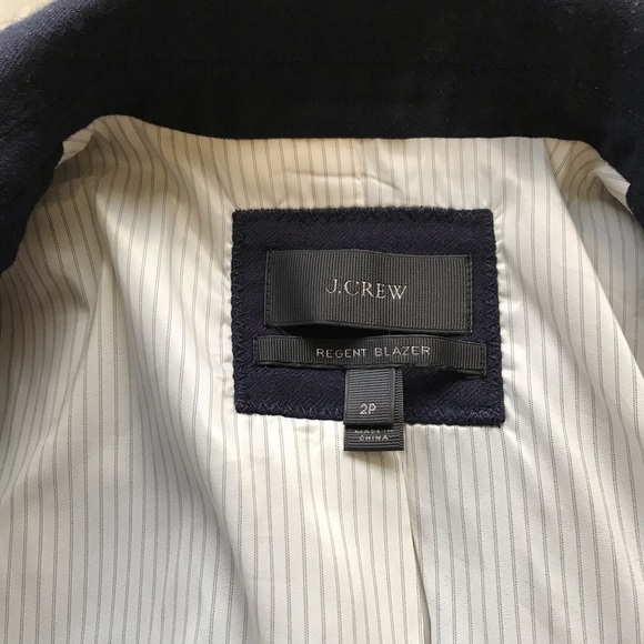 J Crew Regent Blazer in Navy Blue‎ - Picture 8 of 10